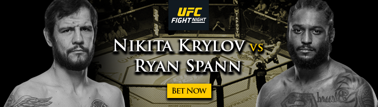 UFC Fight Night: Krylov vs. Spann Betting